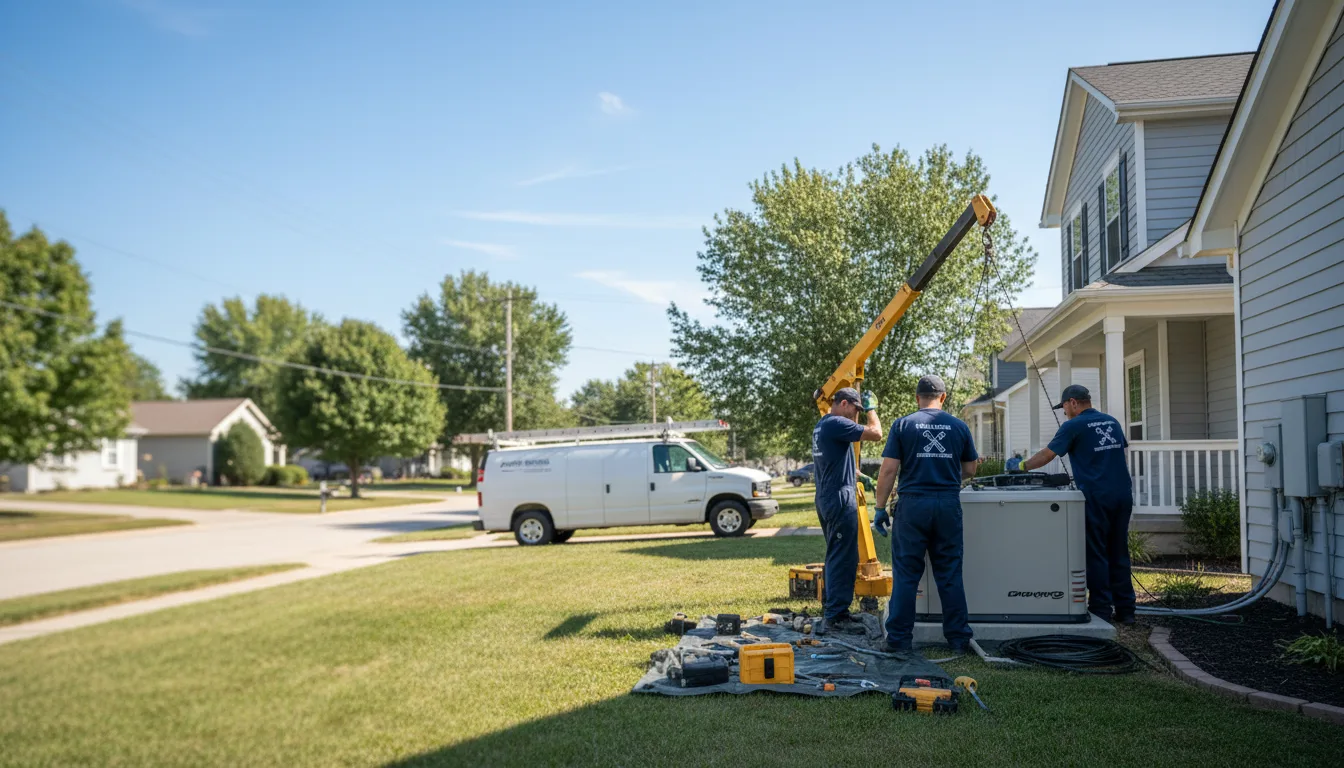 Generator Installation in Glasford, IL near me
